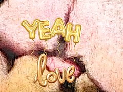 Daddy Bear gives his all