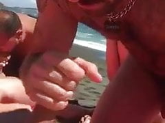 Blowjob at the Beach