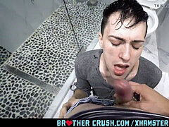 boinking His Thieving Younger StepBrothers cock-squeezing fuckhole