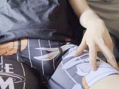 Latin twink jerks off