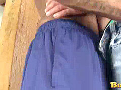 tatted homo cheeks spread with interracial without a condom