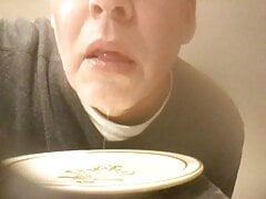 Hot verbal with loads of my own cum
