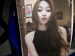 crot muka cewe cantik dua kali