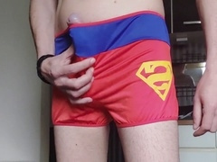 Cute guy, gay handjob, jerk off