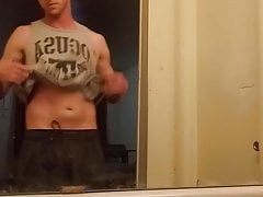 Stroking myself
