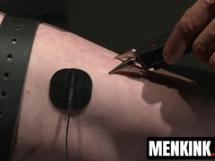 I grip tightly Jay Risings balls and very hung dick until hes screaming in agony