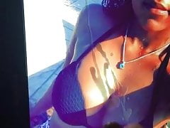 Hot Black Girl Cum Tribute