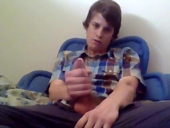 Horny male in horny amature, web-cam homo porn clip