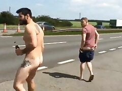 NAKED HITCHHIKERS ATTEMPT