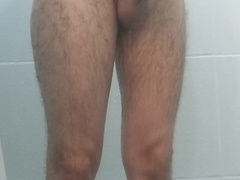 While I was taking a tub I wished to give myself a super-cute soapy hand-job.