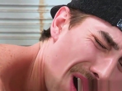 Mustache jock ass plowed by hunky gym buddy