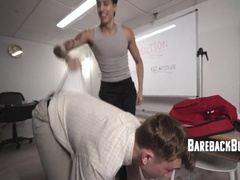 Stuck In Detention, Youngster Classmate Takes Care Of My Bulge