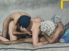 Twink slave gets dominated by his big gay daddy