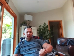 sumptuous masculine showcasing his attributes on web cam