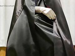 with purple dress and satin cloak(layers) Part.1