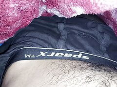 Hot boy rubbing penis