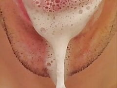 Mouthful of cum