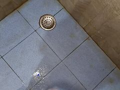 Shake in the bathroom today