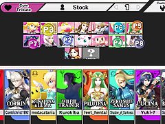 Lucina SoP (Fire Emblem) Smash Bros. Cum Tribute Compilation