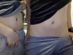 Twink show, gay show, amateur gay blowjob