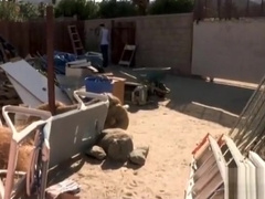 Step dad fucks Step son for STEALING HIS CIGARETTE