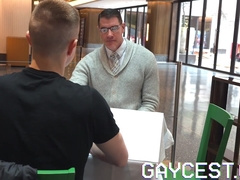 Euro Stepson Serg Shepard Sucks Off Hung Stepdaddy