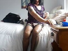 Stockings are best when Bobbie wears them