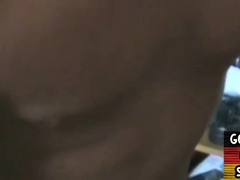 GERMAN JISM PIGZ - German amateurs rim butt and fellate bone in homemade flick (amateur )