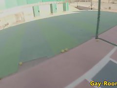 Athletic jocks pov analfingering and assfucked