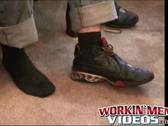 Deviant cock drips cum after passionate masturbation