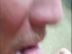 Outdoor Blow-Job Facial Cumshot