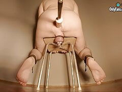Big Dildo Prostate Ramming And ESTIM Cockhead Torture