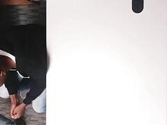 Black teen thief jizzed