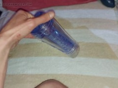 Erectile dysfunction gay, solo man masturbation, penis vibrator ring