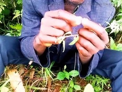 Amateur twink Janshu19988 explores uncut cocks and age play outdoors