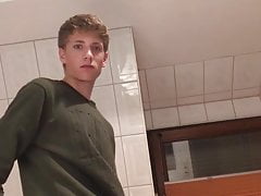 Blond twink big cock