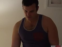 Thick Guy Fucks Stepbro Late Night