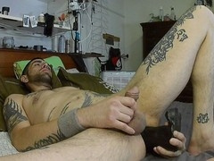 Juicy hole, straight guy fingered, straight guy