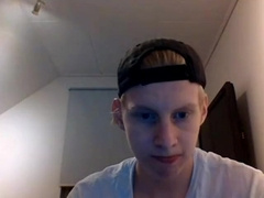 Horny Blond Cap Teen