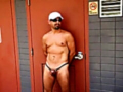 Sans a condom, unexperienced, amateur gay blowjob