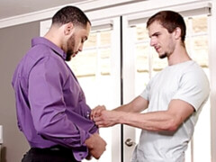 Donte Thick and David Rose fucking ass and cumming hard