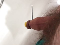 Pee in Foreskin