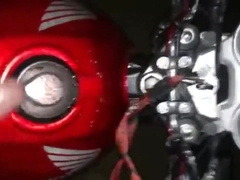 Nutting on motorbike compilation