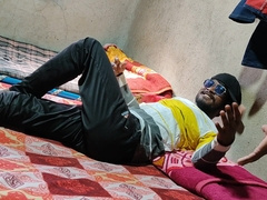 StepBrother & Car Driver Coming Motel Bedroom and Screwing prompt time.