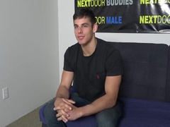 Gay Porn In Solo Handsome Stud With Tattoo Wanks Cock On Casting 4 Min