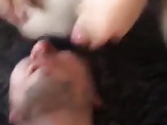 cum into mouth