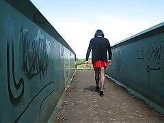Flashing on a bridge