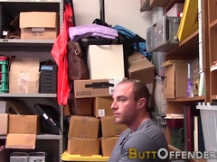 Torn shoplifter pounded