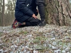 Swift sucky-sucky at the public park