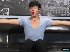 Young Dark-Haired Brunettes Ass-Fucking & Jizzing While Getting Their Assholes Pounded